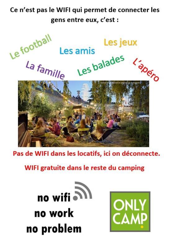 מלון סנט-אברטין Onlycamp Tours Val De Loire מראה חיצוני תמונה
